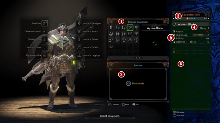 1 - Parametry broni Monster Hunter World - Monster Hunter World - poradnik do gry