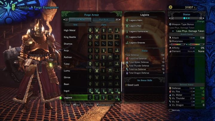Zbroja Sztabek - cechy i odporności - Zbroje niskiego poziomu w Monster Hunter World - Monster Hunter World - poradnik do gry
