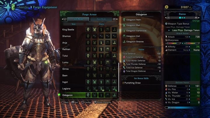 Zbroja Legiany - cechy i odporności - Zbroje niskiego poziomu w Monster Hunter World - Monster Hunter World - poradnik do gry