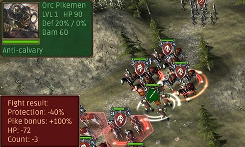 Pionierzy orków to jednostki przeciwko kawalerii oraz innym jednostkom jazdy (np - Pikinierzy goblinów, jednostki Zielonoskórych w Hex Commander - Hex Commander - poradnik do gry