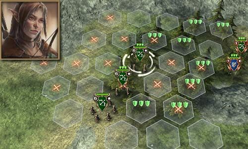 Zwiadowcy to bardzo szybkie jednostki atakujące na dystans. W lesie mogą poruszać się nawet o 4 pola. - Zwiadowcy Elfów | Opis jednostek Elfów w Hex Commander - Hex Commander - poradnik do gry