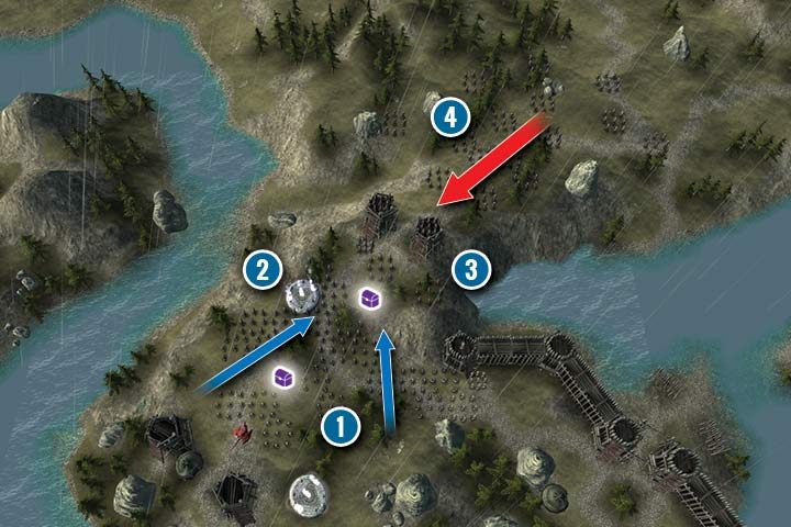 Tym razem czeka cię obrona połączona z kontratakiem - Misja 3 - Obrona Vraaktu | Kampania Zielonoskórych (Orków) w Hex Commander - Hex Commander - poradnik do gry