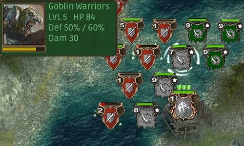 To podstawowa jednostka w armii goblinów, jeśli chodzi o potyczki piechoty - Wojownicy goblinów, jednostki Zielonoskórych w Hex Commander - Hex Commander - poradnik do gry