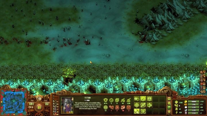 Wrogowie atakować będą ze wszystkich kierunków, jednak będziesz mieć tutaj sporo czasu na ustawienie umocnień. - Bogini Losu | Solucja They Are Billions - They Are Billions - Poradnik Do Gry
