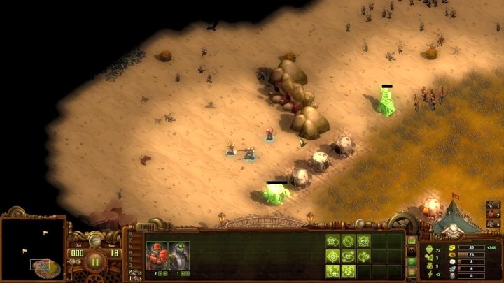 Zalecanym jest, by budować Namioty na terenach piaszczystych, oszczędzając tereny zielone. - Dolina Śmierci (The Valley of Death) | Solucja They Are Billions - They Are Billions - Poradnik Do Gry