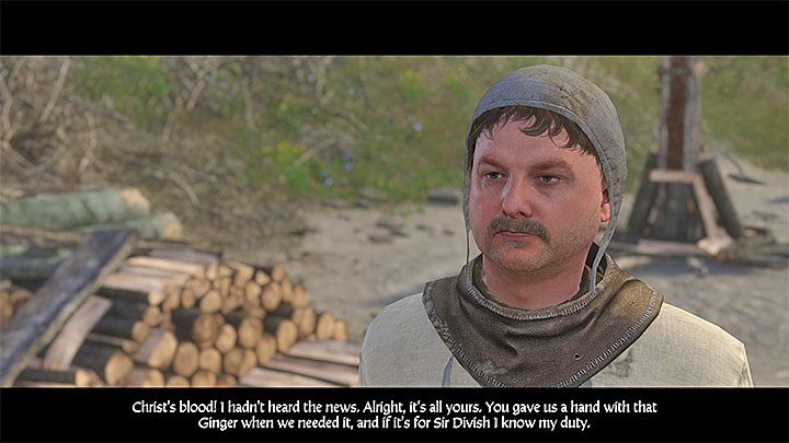 To nie wszystko, bo możesz zaoferować kwatermistrzowi pomoc w pozyskaniu smoły (dowiesz się o tym od Borzka) - Oblężenie | Zadania główne w Kingdom Come - Kingdom Come Deliverance - poradnik do gry
