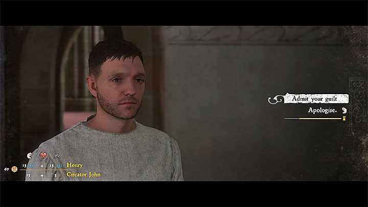 Jeśli Henryk popełni jakieś wykroczenie, które zostanie odnotowane, to może zostać zatrzymany przez Stibora lub jednego z pozostałych mnichów - Igła w stogu siana | Zadania główne w Kingdom Come - Kingdom Come Deliverance - poradnik do gry