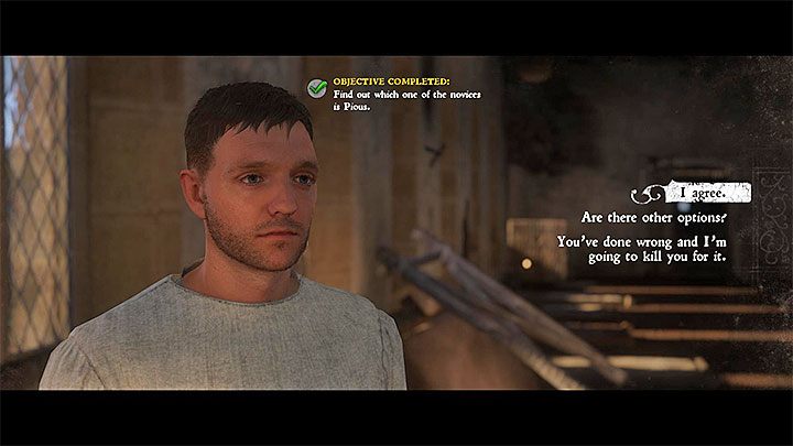 Obudzisz się w dormatorium i dowiesz się od Antoniusza/Świętoszka, że to on otruł bohatera - Igła w stogu siana | Zadania główne w Kingdom Come - Kingdom Come Deliverance - poradnik do gry