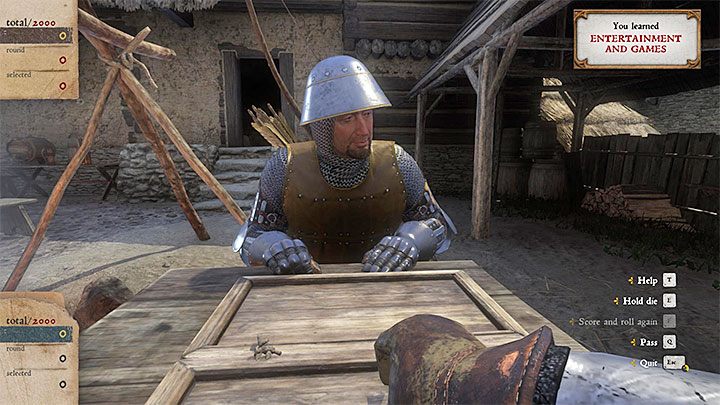 Gra podzielona jest na rundy, w których przeciwnicy rzucają kośćmi naprzemiennie - Kingdom Come: Gra w kości - Kingdom Come Deliverance - poradnik do gry