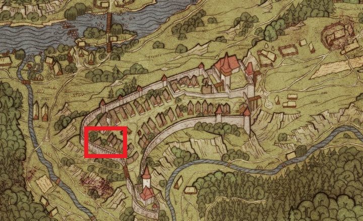 Pokręć się w zachodnim centrum osady Rataje, aby odnaleźć stanowisko do alchemii. - Kingdom Come: Jak zrobić Zbawiennego Sznapsa? - Kingdom Come Deliverance - poradnik do gry