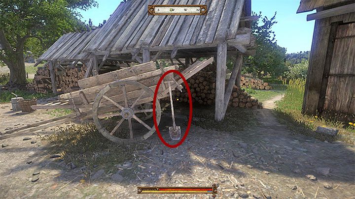 Za łopatą wbrew pozorom nie musisz się daleko rozglądać - Kingdom Come: Gdzie znaleźć łopatę i gdzie wykopać grób? - Kingdom Come Deliverance - poradnik do gry