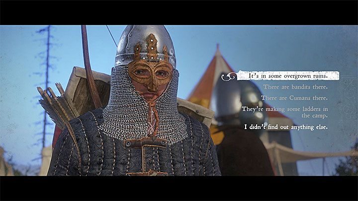 Po zakończeniu rekonesansu powinieneś otrzymać szansę na powrót do dowódcy sojuszniczych wojsk z zamiarem zdania mu pełnego raportu - Kingdom Come: Jak rozgrywać duże bitwy? - Kingdom Come Deliverance - poradnik do gry