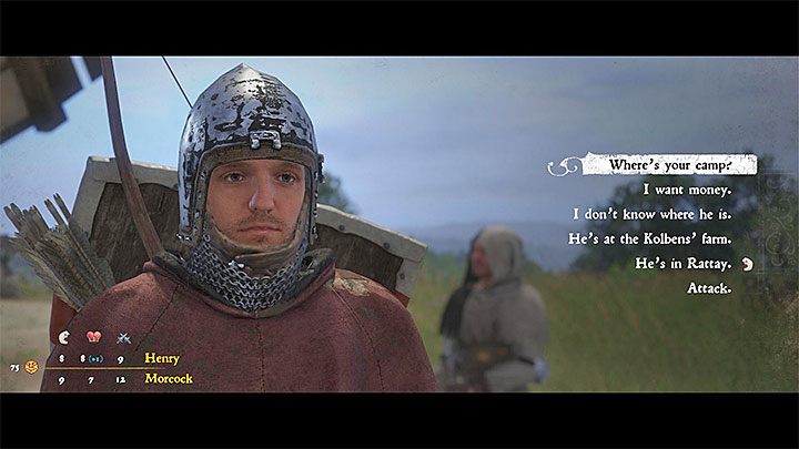 Po wysłuchaniu rozmowy z Mirką pojawi się grupa bandytów, którzy również szukają Tymka - Mój koleżka Tymek | Zadania główne w Kingdom Come - Kingdom Come Deliverance - poradnik do gry