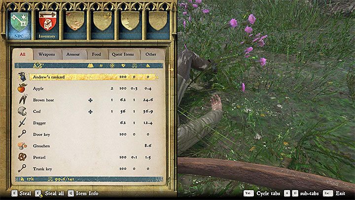 Na prośbę Andrzeja musisz odzyskać kufel, który jest w posiadaniu parobka Jakuba - Oberża Na Polance | Zadania poboczne w Kingdom Come - Kingdom Come Deliverance - poradnik do gry