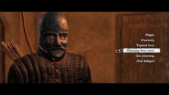 Nikodem spyta się Henryka, czy ten potrafi czytać - Zaraza - wyleczenie mieszkańców Merchojedów | Zadania poboczne w Kingdom Come - Kingdom Come Deliverance - poradnik do gry