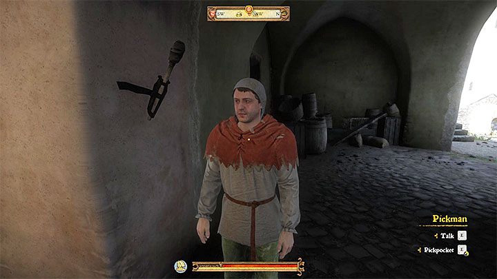 Pickman to jeden z żebraków, przy czym tak naprawdę jest on uchodźcą ze Skalicy - Sazawa | Zajęcia w Kingdom Come - Kingdom Come Deliverance - poradnik do gry