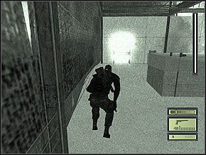 Poczekaj pod wejściem, aż Cię spokojnie miną, po czym pakuj się do środka - Etap 3 | Kalinatek | Tom Clancys Splinter Cell - Tom Clancys Splinter Cell - poradnik do gry