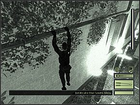 Gdy opuścisz się niżej, powinieneś od razu wskoczyć do pomieszczenia z dwoma kucharzami - Etap 1 (2) | Defense Ministry | Tom Clancys Splinter Cell - Tom Clancys Splinter Cell - poradnik do gry