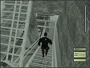 Po krótkim pościgu dopadniesz w końcu swoją zwierzynę na samym dole rafinerii - Etap 2 (2) | Oil Refinery | Tom Clancys Splinter Cell - Tom Clancys Splinter Cell - poradnik do gry
