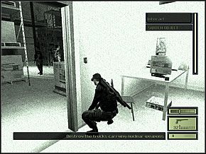 Gdy ta skręci w prawo, podbiegnij do szafki na wprost - Etap 3 (1) | Chinese Ambassy | Tom Clancys Splinter Cell - Tom Clancys Splinter Cell - poradnik do gry