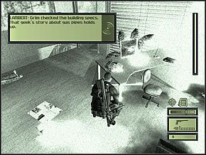 Teraz uwaga: gdy ten drugi będzie się zbliżał do pokoju, musisz czekać na kuckach w drzwiach - Etap 2 (2) | Kalinatek | Tom Clancys Splinter Cell - Tom Clancys Splinter Cell - poradnik do gry