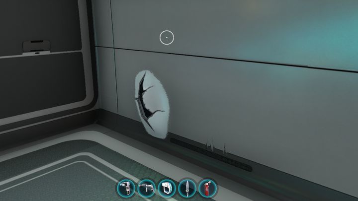 Chociaż po wewnętrznej stronie kadłuba też widoczne są uszkodzenia nie można z nimi nic zrobić - Subnautica: Cyklop - jak naprawić? - Subnautica - poradnik do gry