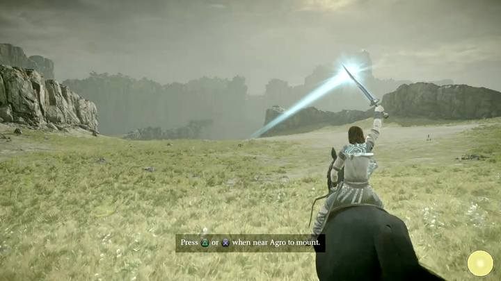 By dostać się do celu, użyj konia - Kolos 1 - Valus | Solucja Shadow of the Colossus - Shadow of the Colossus - poradnik do gry