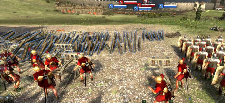 Dobrym pomysłem jest używanie pali do zabezpieczenia pozycji, w których zatrzymasz się na dłużej - Lekka artyleria w Total War Arena - Total War Arena - poradnik do gry