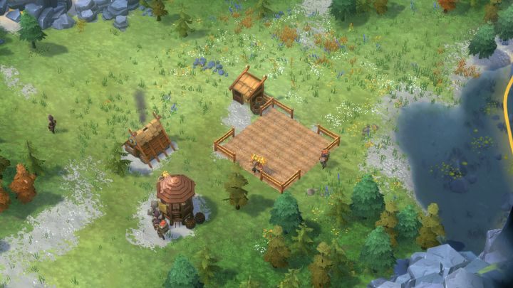 Pole uprawne w połączeniu ze spichlerzem, stanowi efektywną metodę produkcji żywności. - Wyprawa | Solucja do Northgard - Northgard - poradnik do gry
