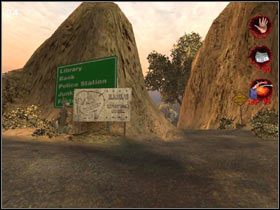 Właśnie z tej drogi będziemy się kierować do firmy RWS po odbiór czeku - Poradnik do gry - [MONDAY] część 1 | Postal 2 - Postal 2 - poradnik do gry