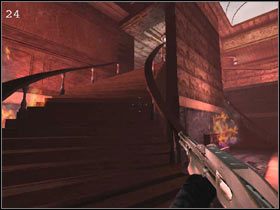 Idziemy na dół po nich i jesteśmy tam gdzie, odbywał się protest - [TUESDAY] część 3 | Postal 2 - Postal 2 - poradnik do gry