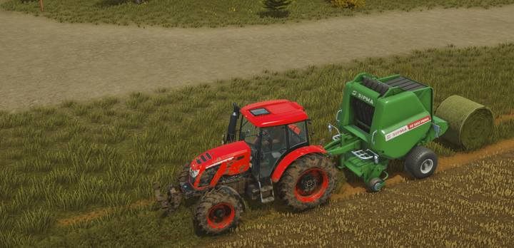 Prasowanie to proste, acz bardzo satysfakcjonujące zajęcie - Trawa i kiszonka w Pure Farming 2018 - Pure Farming 2018 - poradnik do gry