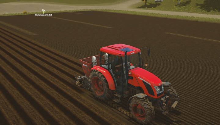 W dalszym etapie gry dostępny jest szersza sadzarka do ziemniaków - Cieplarnia, małe zwierzęta i inwestycje, solucja Pure Farming 2018 - Pure Farming 2018 - poradnik do gry