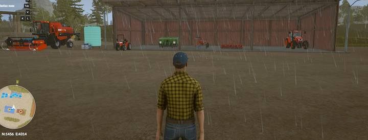 Garaż w Montanie z podstawowym wyposażeniem - Dostępne regiony w Pure Farming 2018 - Pure Farming 2018 - poradnik do gry
