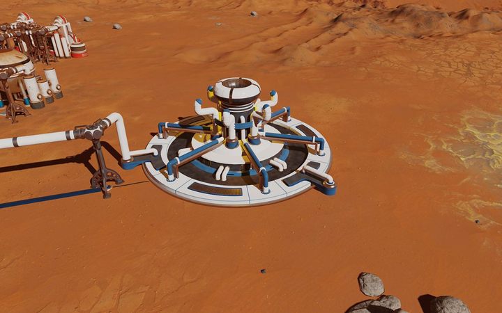 Znacząco przyspiesza transport surowców między Ziemią a Marsem - Cuda w Surviving Mars | Rozgrywka - Surviving Mars - poradnik do gry