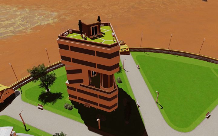 Bardzo wygodny dom, aczkolwiek przestrzeń mieszkalna bardzo mała - Rozbudowa bazy w Surviving Mars | Rozgrywka - Surviving Mars - poradnik do gry