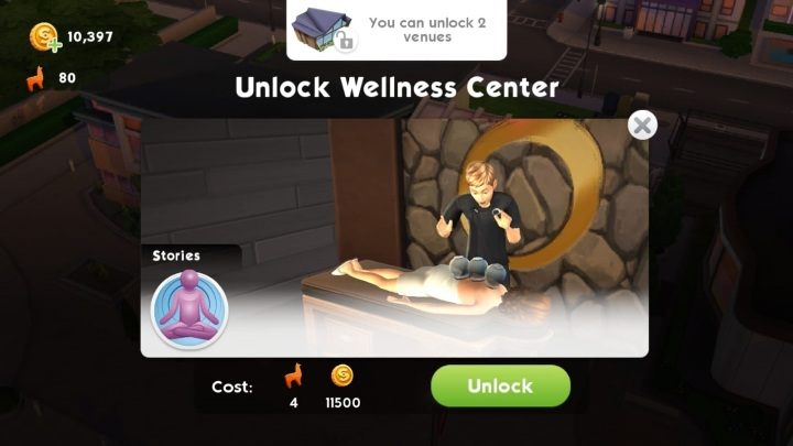 Centrum odnowy biologicznej zapewni ci pracę wybitnego masażysty - Nabrzeże i kariera naukowca w centrum naukowym - The Sims Mobile - poradnik do gry