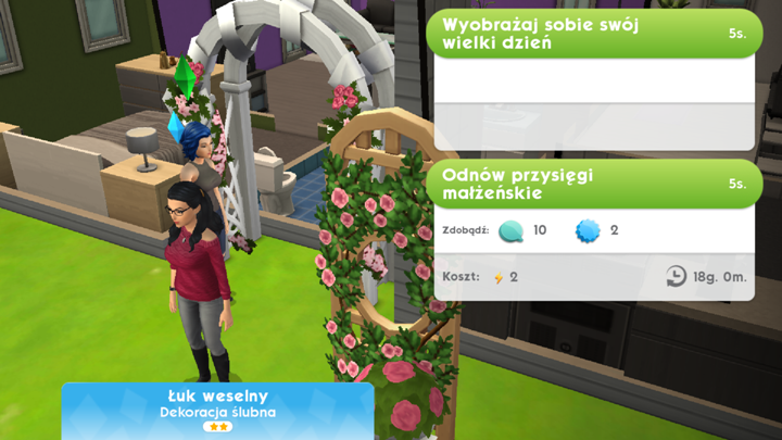 Slub I Wesele W The Sims Mobile Zywot Sima The Sims Mobile Poradnik Do Gry Gryonline Pl