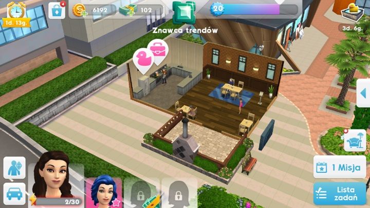 Gdy osiągniesz 8 poziom doświadczenia możesz zostać kucharzem - Kariera w The Sims Mobile - The Sims Mobile - poradnik do gry