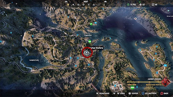 To pierwsza spośród trzech misji zlecanych przez Skylar - Misje poboczne | Góry Whitetail | Solucja Far Cry 5 - Far Cry 5 - poradnik do gry