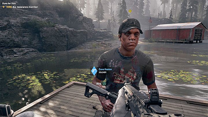Zadanie to pojawi się w dzienniku bohatera podczas zabezpieczania wyspy Dutcha w ramach przechodzenia prologu gry Far Cry 5 - Far Cry 5 - Promyk nadziei, Ruch oporu, Spluwy do wynajęcia - Far Cry 5 - poradnik do gry