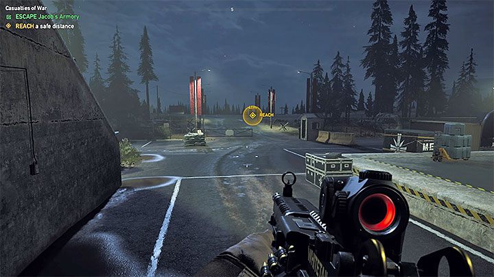 Finałowa część misji zakłada ucieczkę z bunkra - Ofiary wojny | Góry Whitetail | Solucja Far Cry 5 - Far Cry 5 - poradnik do gry