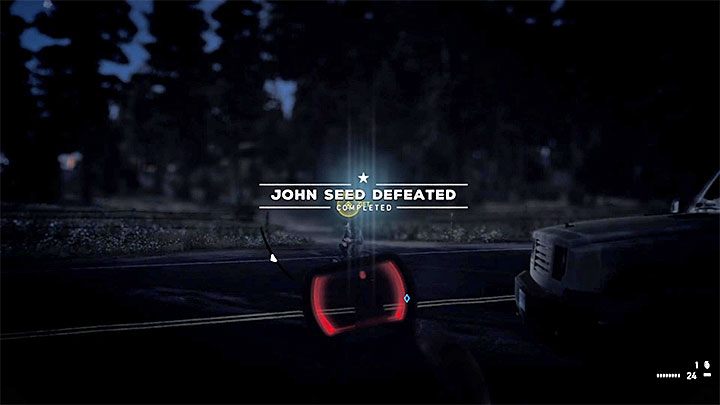 Ostatnia część tej misji zakłada dopadnięcie uciekającego Johna - John Seed - pojedynek z bossem w Far Cry 5 - Far Cry 5 - poradnik do gry