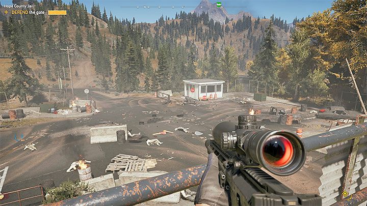 Areszt w Hope County przez cały czas jest widoczny na mapie Rzeki Henbane (zalicz prolog gry na wyspie Dutcha) - Areszt w Hope County | Rzeka Henbane | Solucja Far Cry 5 - Far Cry 5 - poradnik do gry