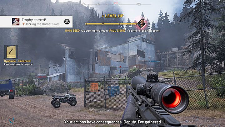 Wraz z ukończeniem prologu możesz na poważnie przystąpić do działań mających na celu doprowadzenie do wyeliminowania kultu Josepha Seeda - Porady na start w Far Cry 5 - Far Cry 5 - poradnik do gry