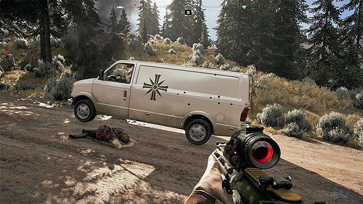 Furgonetkami transportowani są więźniowie - Jak się zachowywać podczas losowych spotkań z kultystami w Far Cry 5? - Far Cry 5 - poradnik do gry