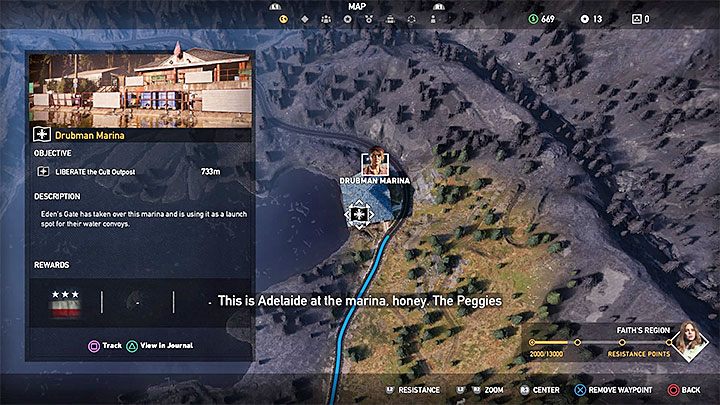 Posterunki kultystów domyślnie nie są widoczne na mapie świata, ale nie jest to duży kłopot - Przejmowanie posterunków kultystów w Far Cry 5 - Far Cry 5 - poradnik do gry