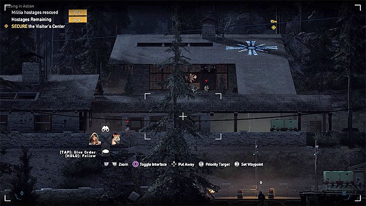 Zleceniodawca tego questu to Eli Palmer z Legowiska wilka (Wolfs Den) w zachodniej części Gór Whitetail - Zaginieni w akcji | Góry Whitetail | Solucja Far Cry 5 - Far Cry 5 - poradnik do gry