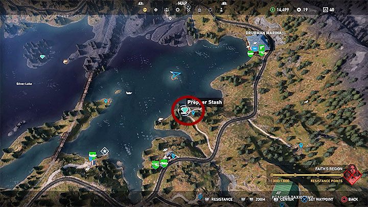 To jedna ze skrytek prepperskich w regionie Rzeka Henbane - Lokacje kultu i skrytki prepperskie na Rzece Henbane | Rzeka Henbane | Far Cry 5 - Far Cry 5 - poradnik do gry