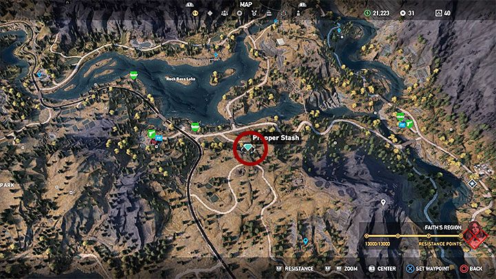 To jedna ze skrytek prepperskich w regionie Rzeka Henbane - Lokacje kultu i skrytki prepperskie na Rzece Henbane | Rzeka Henbane | Far Cry 5 - Far Cry 5 - poradnik do gry